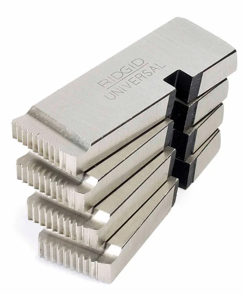 1 to 2 Inch Pipe Dies for Plastic-Coated Tubing Applications
