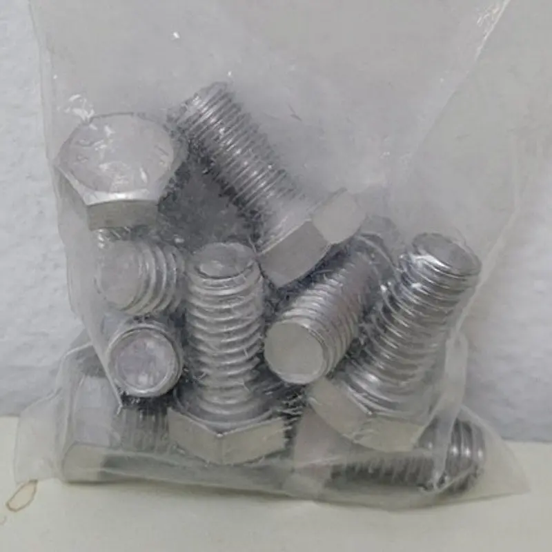 10-Pack 304 Stainless Steel Hex Cap Bolts – 1-Inch Length, Heavy-Duty