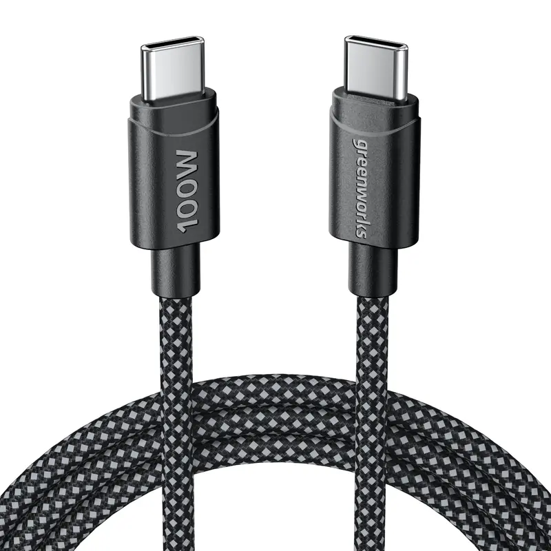 100W Braided USB-C to USB-C Charging Cable (2 Meter)