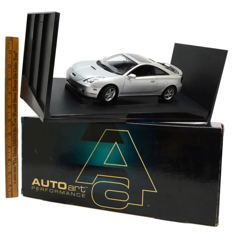 1:18 Diecast Toyota Celica GT-S by Auto Art Performance – Silver Collectible Model Car