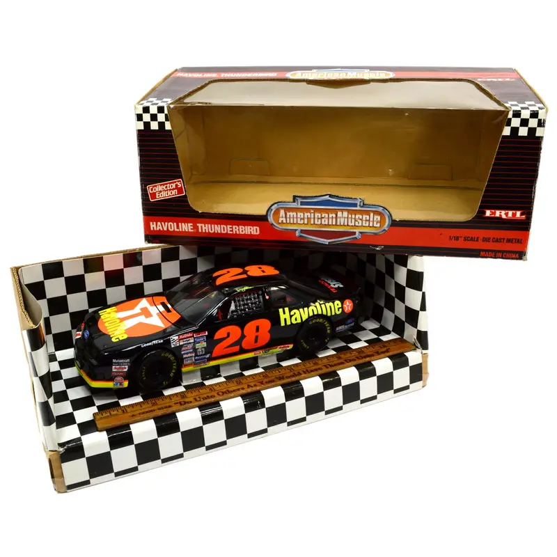1:18 Ertl Havoline Thunderbird Diecast – 1993 American Muscle Car Replica