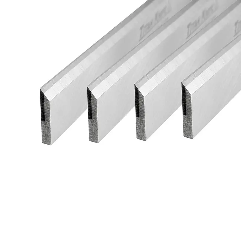 12″ x 1-1/4″ x 1/8″ TCT Carbide-Tipped Planer Knives (4-Pack)