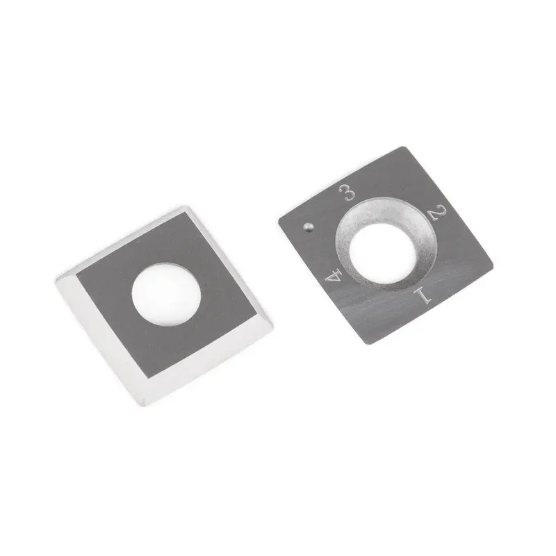 15mm x 15mm x 2.5mm Four-Edge Carbide Insert – 8mm Radius for Titan Shear Spiral Heads