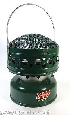 1966 Coleman Model 511A Adjustable Propane Heater – 5,000 BTU, Excellent Working Condition
