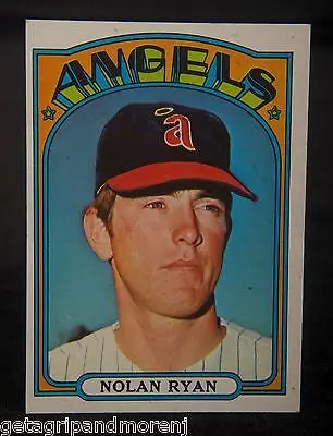 1972 Topps Nolan Ryan #595 Baseball Card – California Angels, Excellent Condition