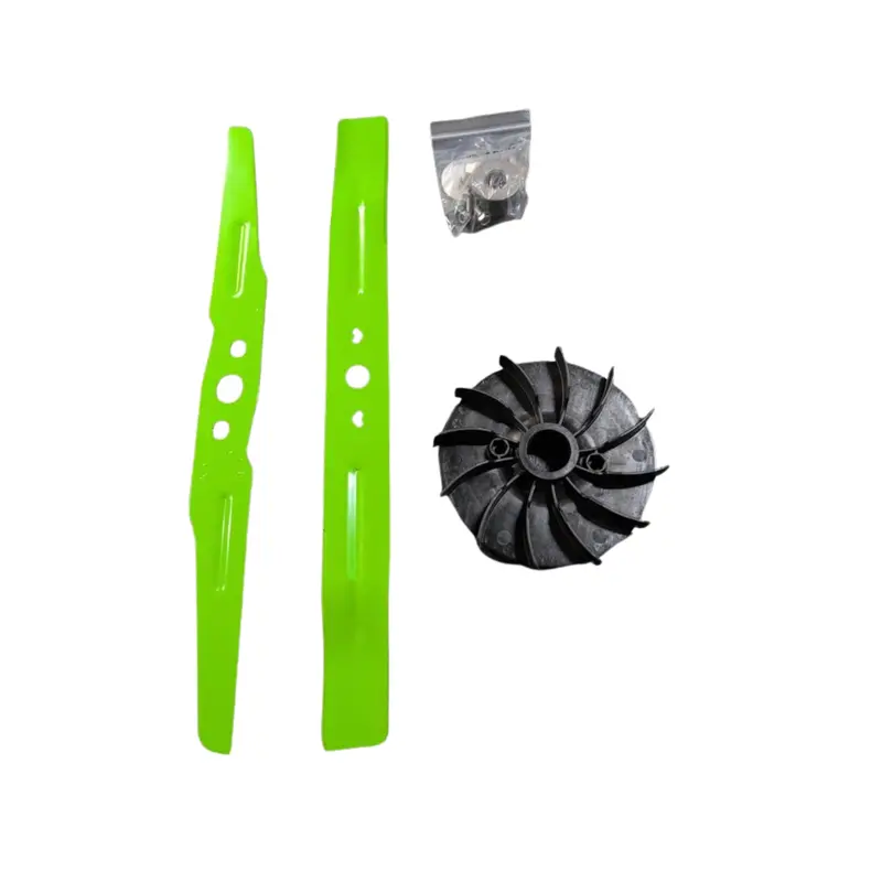 22-Inch Dual-Blade Lawn Mower Replacement Assembly with Two Blades