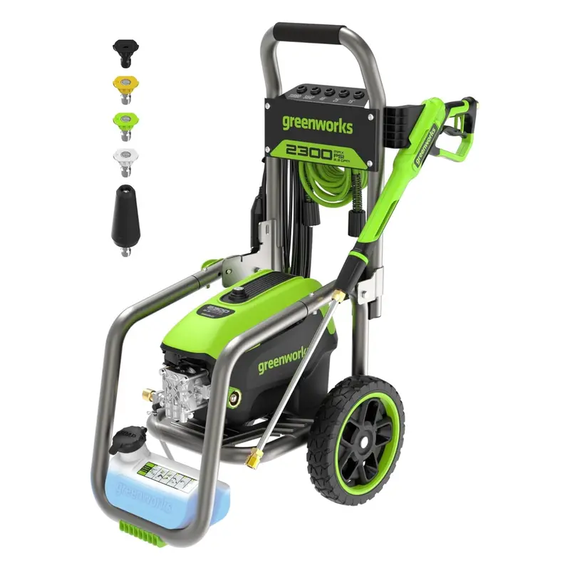 2300 PSI Electric Pressure Washer – Brushless Motor, 2.3 GPM Flow Rate