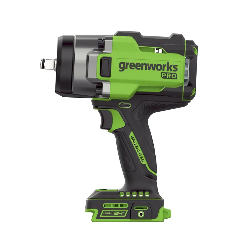 24V 5 Series 1/2-Inch High-Torque Impact Wrench — 1430 ft-lbs, Bare Tool