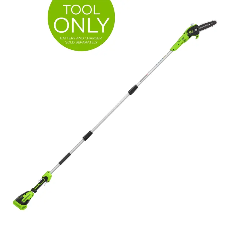 24V 8-Inch Cordless Pole Saw (Tool-Only)
