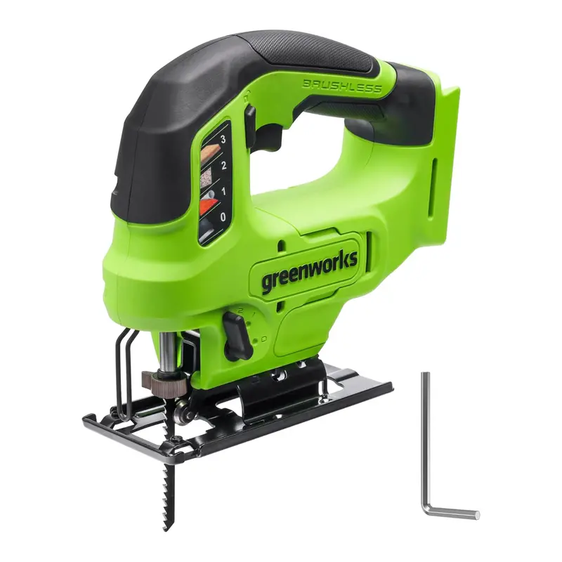 24V Brushless Jig Saw – Variable Orbital Action (Bare Tool)