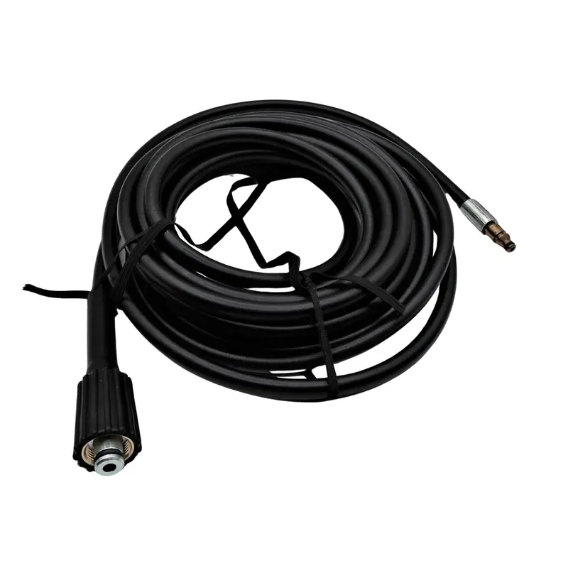 25-Foot High-Pressure Hose — Reinforced for Professional-Grade Washers