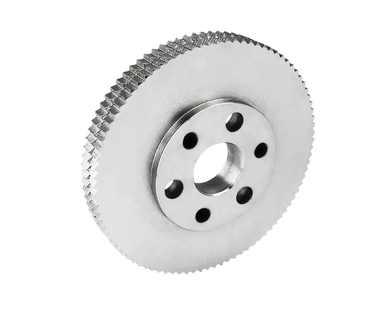 3/4″-Wide Bolt-On Steel Tooth Feed Wheel — 5-1/2″ Dia, 30 mm Bore