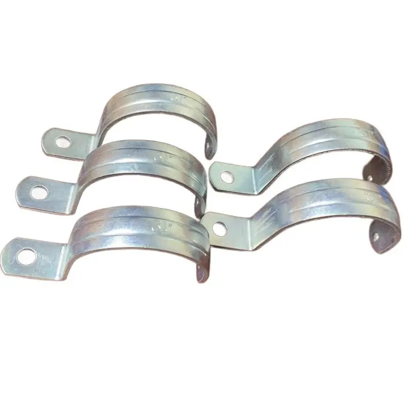 3.5″ Single-Hole Metal Pipe Strap for Rigid/EMT Conduit – Pack of 5
