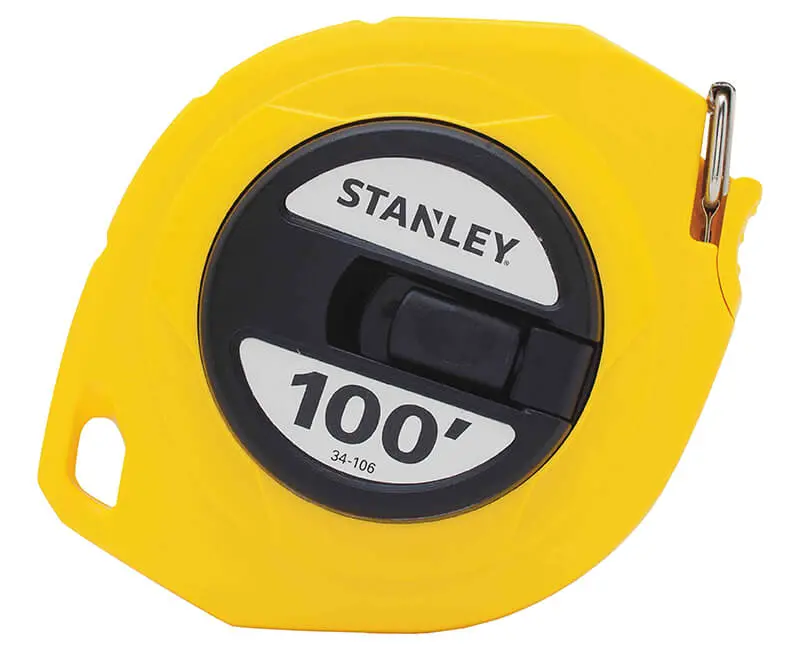 3/8-Inch by 100-Foot Measuring Tape
