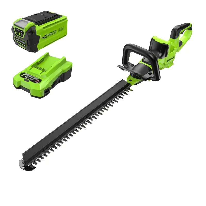 40V 26-Inch Cordless Hedge Trimmer Kit – 2.0 Ah Battery and Charger