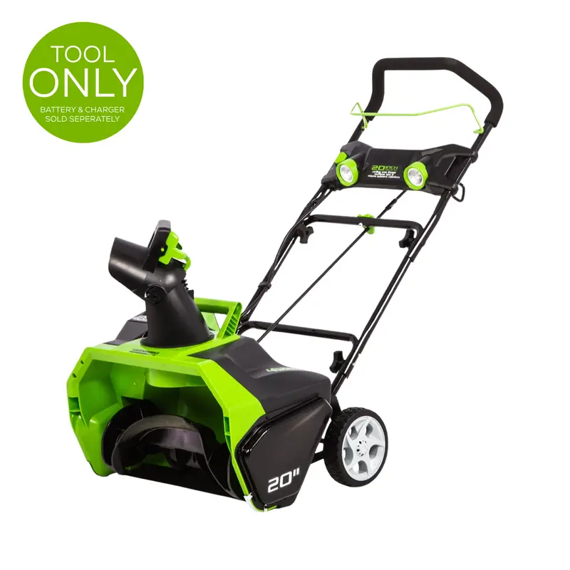 40V Brushless Snow Thrower — 20-Inch (Bare Tool Only)