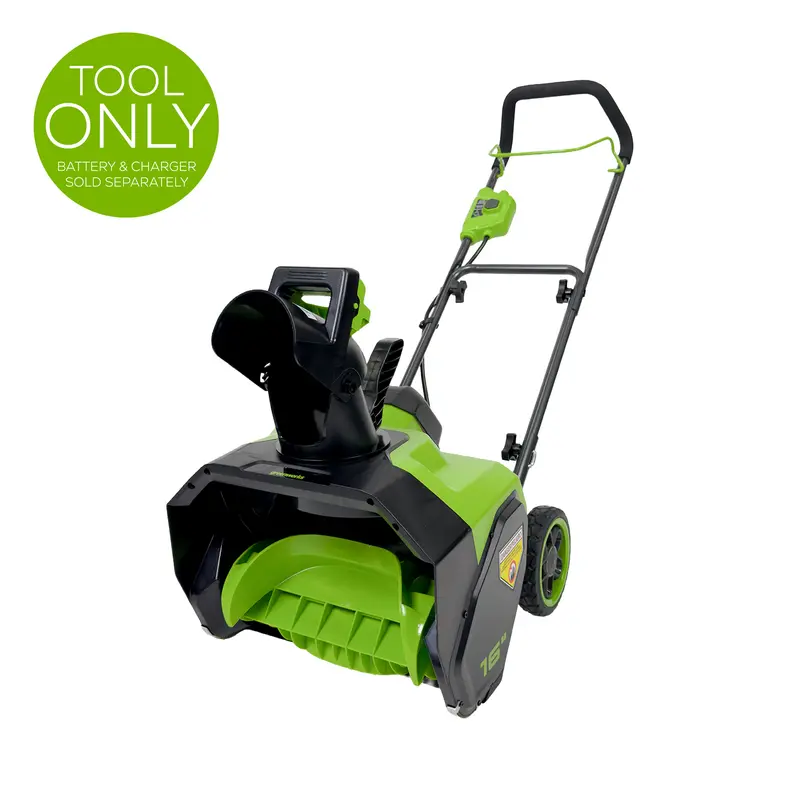 48V Cordless Snow Thrower – 16-Inch Clearing Width (Tool-Only)
