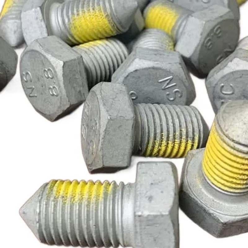 5/8″ NS SC Heavy-Duty Hex Screws (Grade 8.8) with Dog Points – Pack of 60, Open-Box