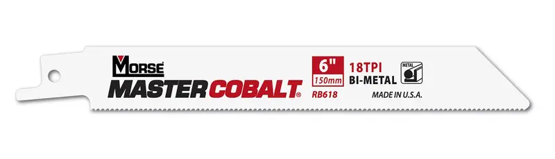 6-Inch High-TPI Metal Reciprocating Saw Blade – 24 TPI