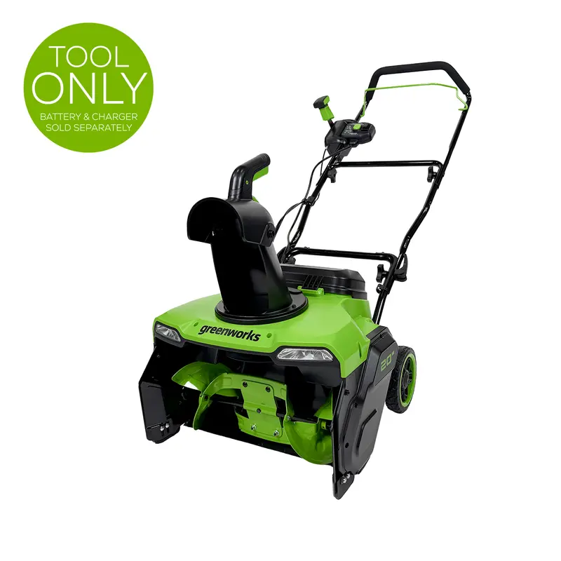 60V Brushless 20-Inch Snow Thrower – Tool-Only Version