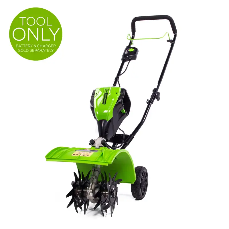 60V Brushless 8-Inch Cultivator — Tool-Only Unit