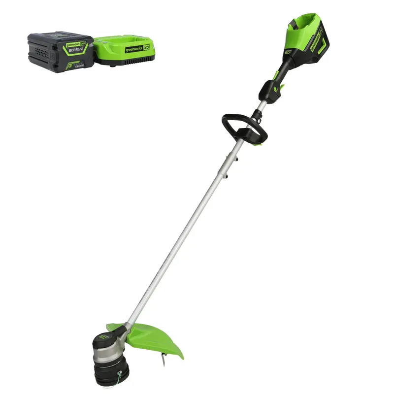60V Gen2 16-Inch String Trimmer with 2.5Ah Battery and Smart Charger