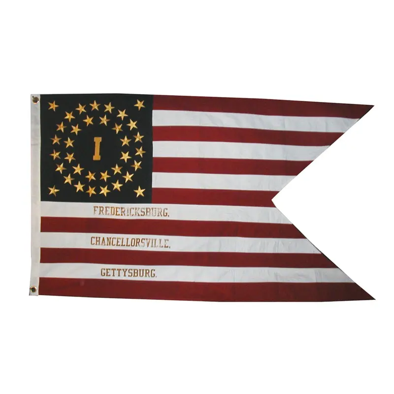 6th Pennsylvania Cavalry Guidon – 35-Star American Civil War Replica Banner