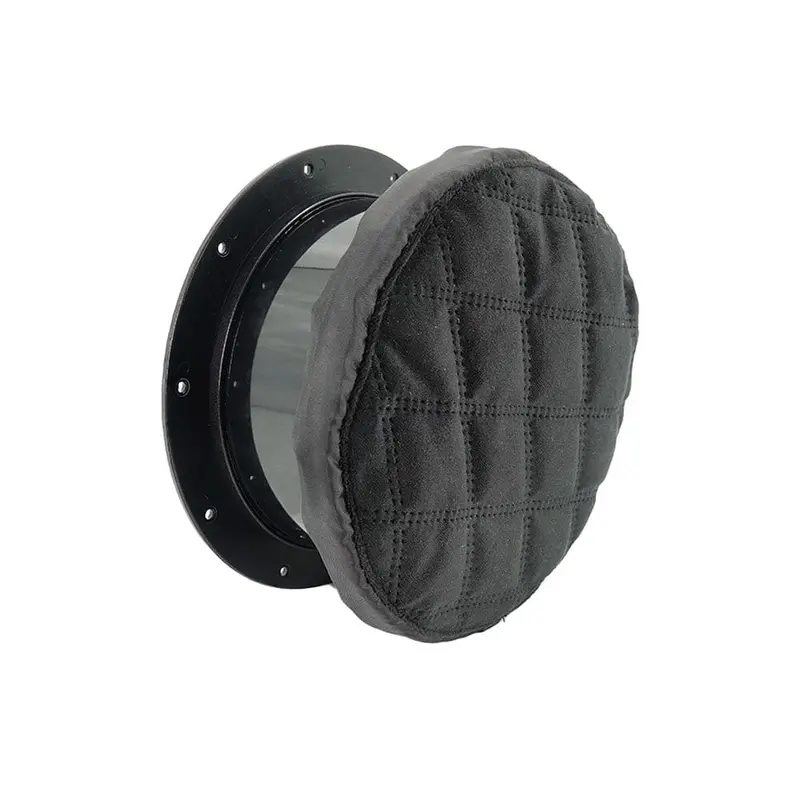 7.1-Inch Padded Flat Lens Protection Cover for Camera Ports