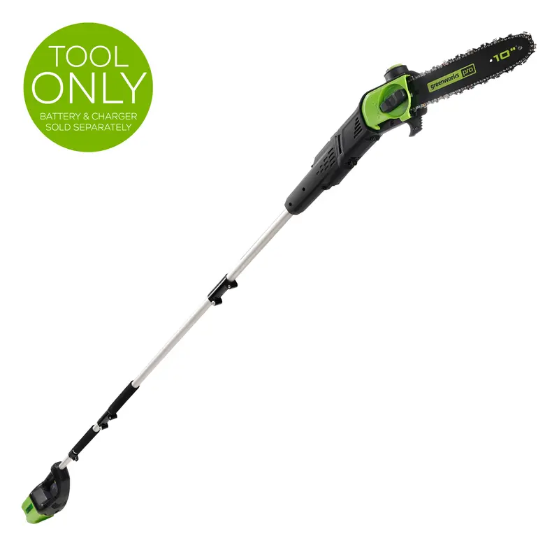 80V 10-Inch Brushless Pole Saw with Shoulder Strap (Bare Tool)