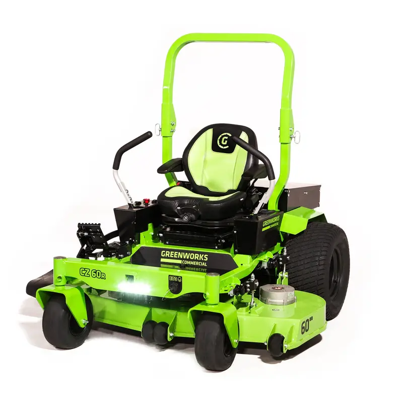82V Commercial-Grade 60-Inch Zero-Turn Ride-On Mower (16kWh Battery)