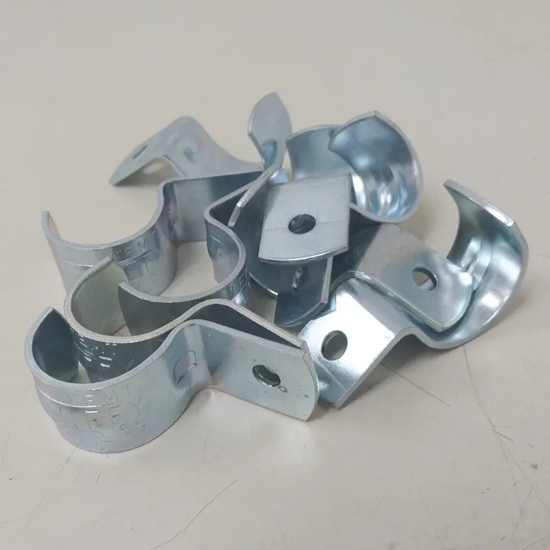 9 Jiffy 1-Inch Medium-Duty Metal EMT Pipe Straps – Single-Hole Design