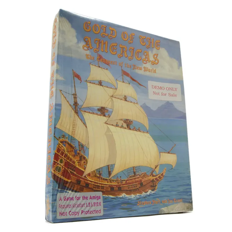 Amiga Gold of the Americas – Sealed Retro Title with Minor Packaging Wear