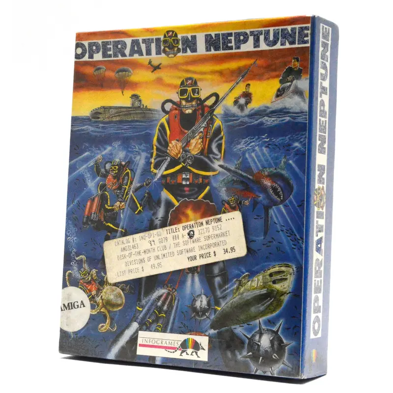 Amiga Operation Neptune – Disk of the Month Club Factory-Sealed Release