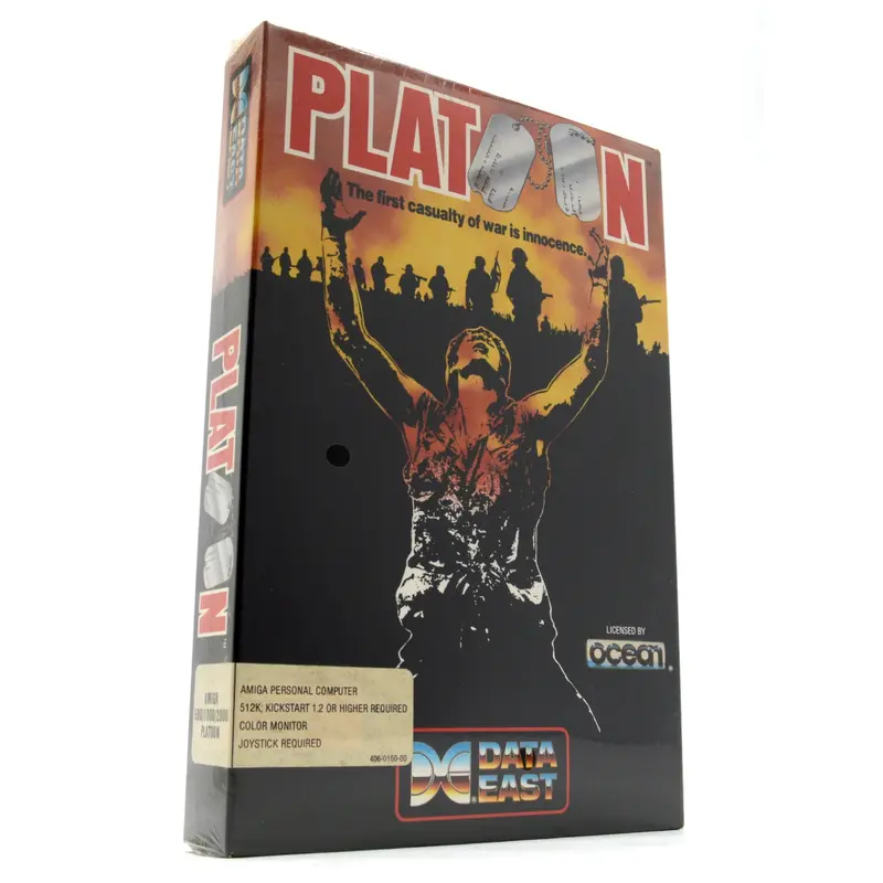 Amiga Platoon – Ocean Software’s 1987 Sealed Action Shooter for Amiga 500/1000/2000