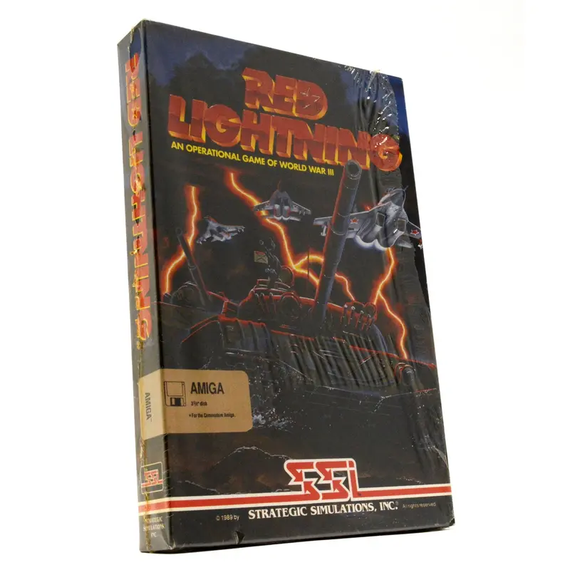 Amiga Red Lightning – Sealed Cold War Strategy Game (WWIII Theme)