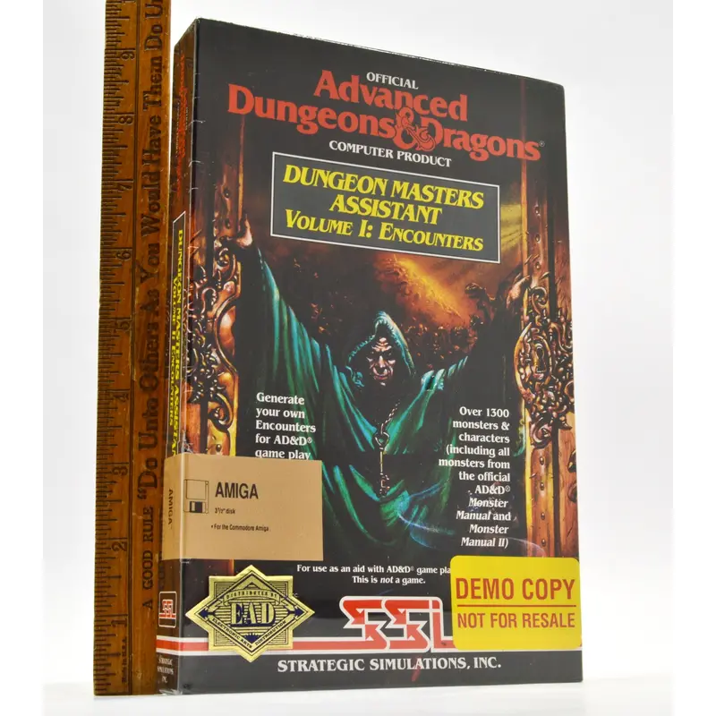 Amiga Volume I: Encounters – Rare Sealed Demo Edition D&D Utility
