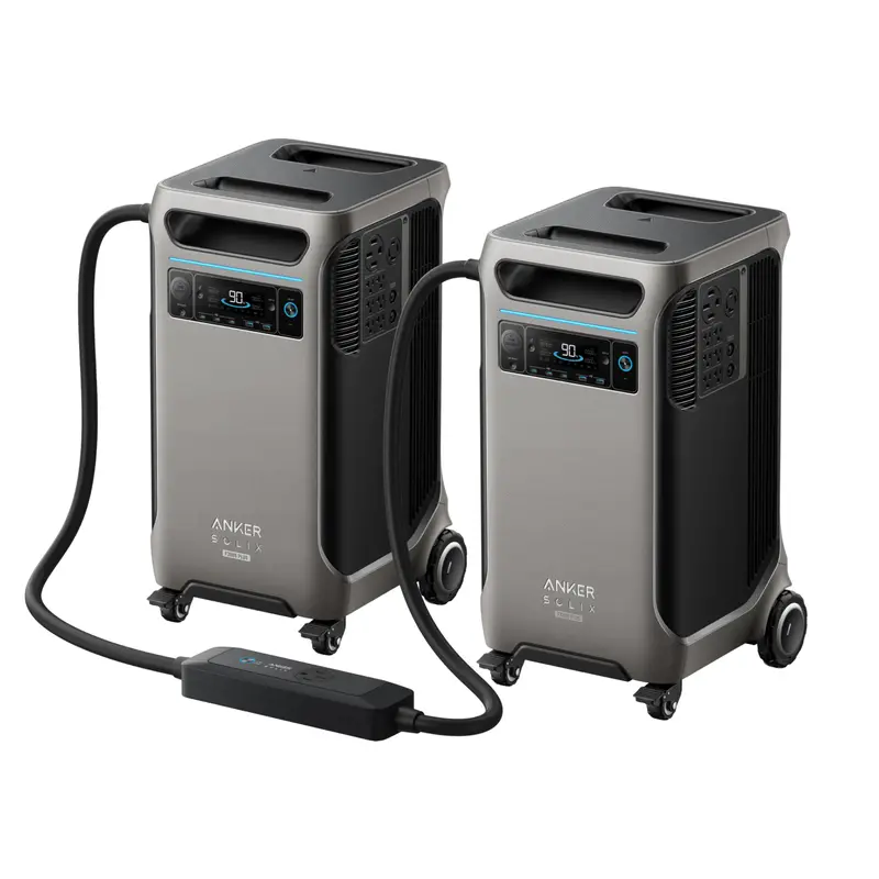 Anker SOLIX F3800 Plus 2 w/ Dual Power Hub – Expanded Output Options & Smart Load Management