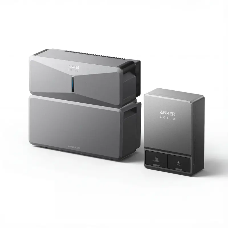 Anker SOLIX G17E1142 E10 System + Smart Inlet Box – Seamless Grid Integration, Storm-Guard Ready, Plug-and-Play Home Backup Solution