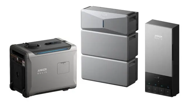 Anker SOLIX G17E114C Single-Unit E10 Automatic Infinite Backup System – 12kWh LiFePO4 Battery, 10–30kW Turbo Output, 5x Extended Runtime, Smart Grid & Storm-Guard Ready