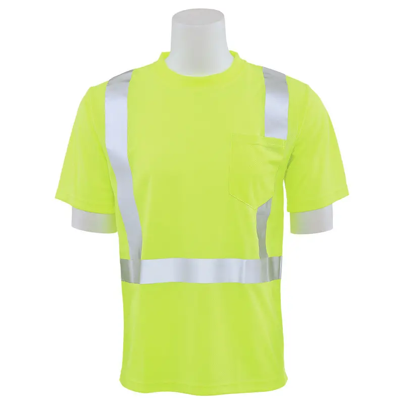 ANSI-Class II Lime High-Visibility T-Shirt