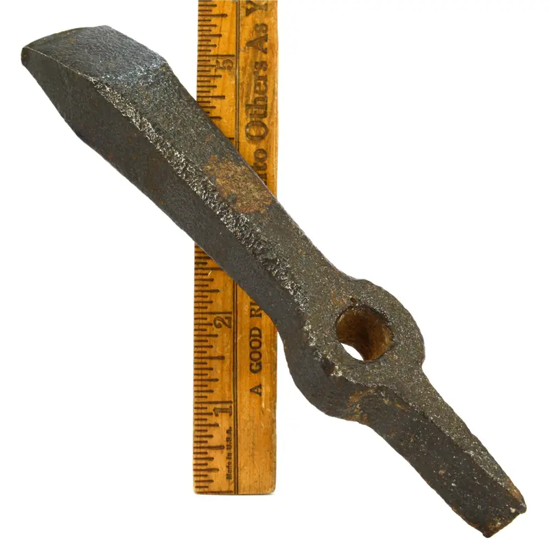 Antique DENGELSTOCK Scythe Anvil – Field-Use Sharpening & Repair Tool, Historic Farm Implement
