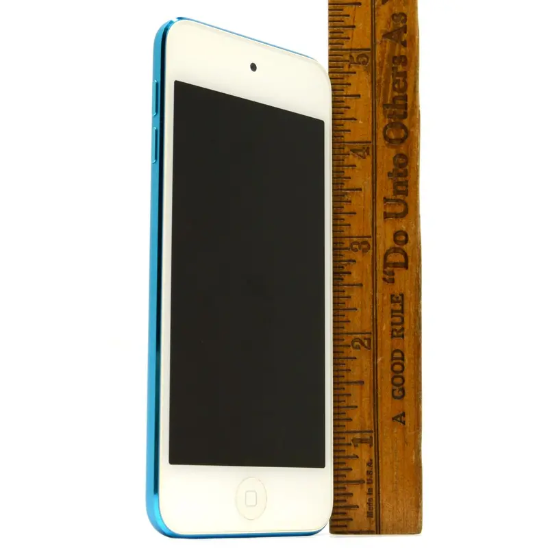 Apple iPod 5th Gen (Model A1421, MD717LL/A) — 32GB, White & Blue, Lightly Used