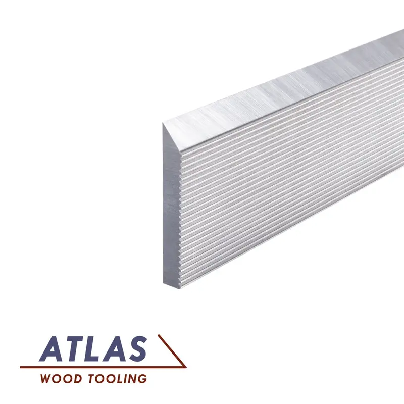 ATLAS Corrugated Moulder Knife Stock – 1/4″ Thick × 1-3/4″ Wide × 25″ Long, M2-HSS