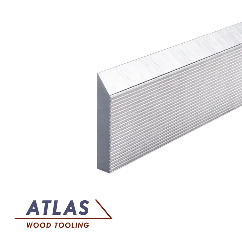 ATLAS Corrugated Moulder Knife Stock – 5/16″ Thick × 1-3/4″ Wide × 25″ Long, M2-HSS