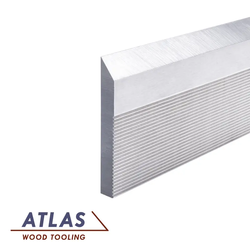 ATLAS Corrugated Moulder Knife Stock – 5/16″ Thick × 2-1/2″ Wide × 25″ Long, M2-HSS