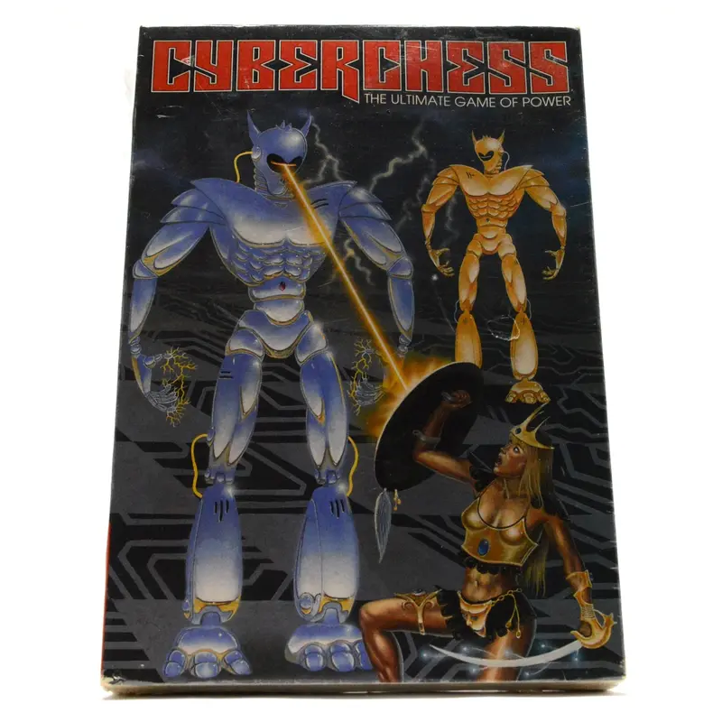 Authentic Sealed MS-DOS Chess Title ‘Cyberchess’ – IBM/Tandy Compatible, Late 1980s Release