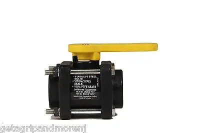 Banjo V1001 Bolted Ball Valve – 1″ NPT, 150 PSI, Viton-Sealed, New in Box