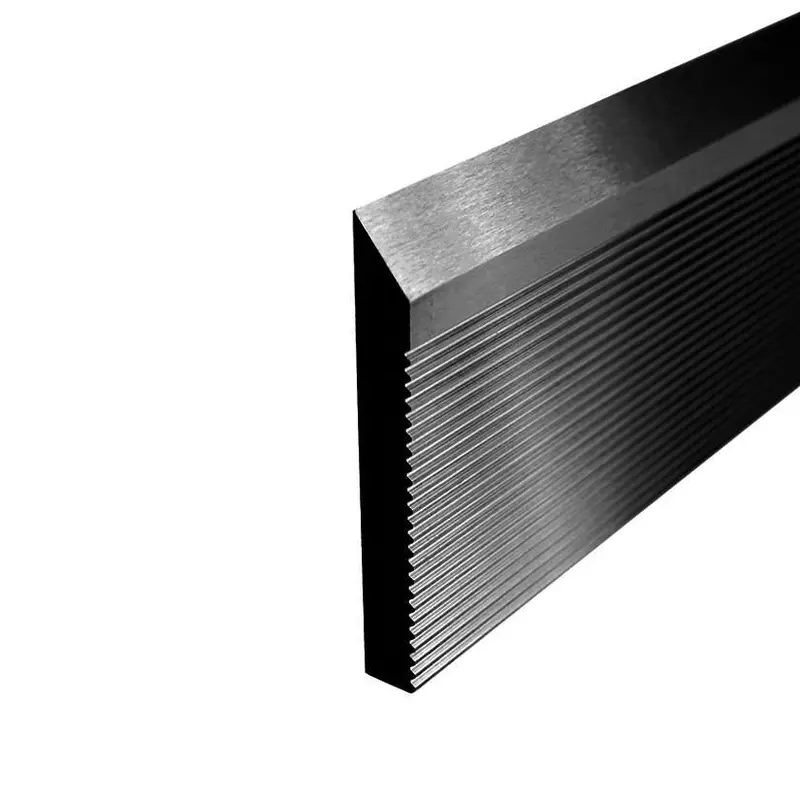 Black Nitride HSS Corrugated Moulder Knife – 1/4″ Thick × 1-3/4″ Height × 25″ Length