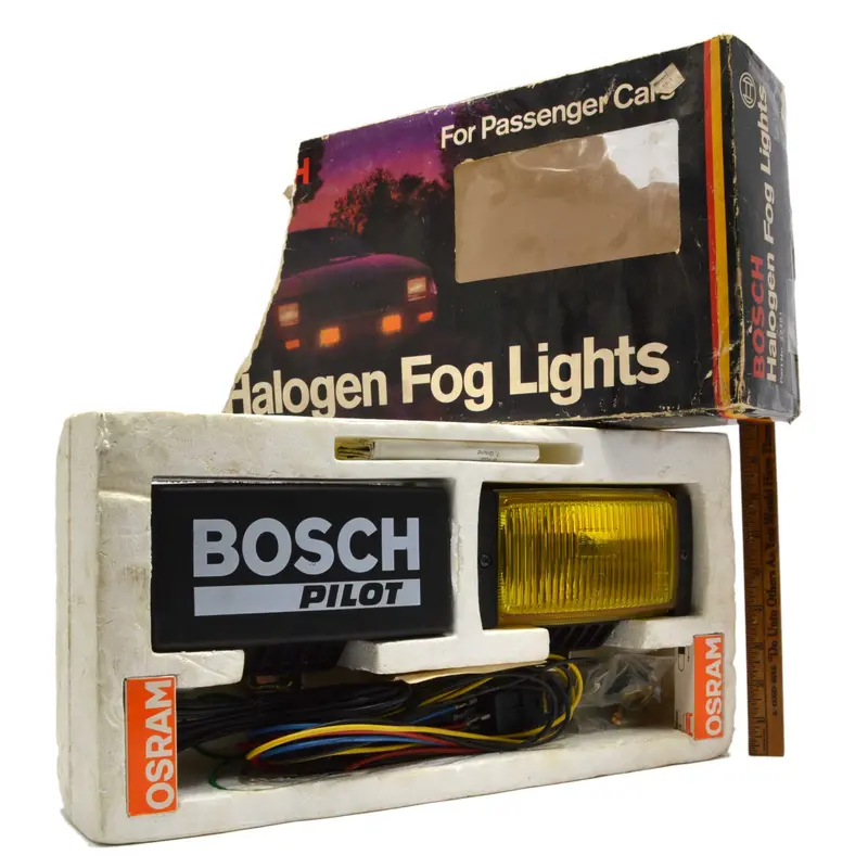 Bosch Halogen Fog Light Kit (Part No. 22451) – Amber, Sealed in Original Box