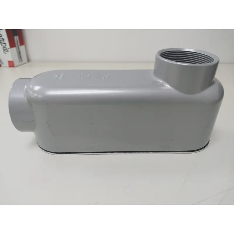 Bridgeport LB-46CG 2″ Die-Cast Aluminum LB Conduit Body with Gasket & Cover